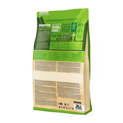 غذای خشک سگ بالغ هپی داگ با طعم گوشت بره و برنج